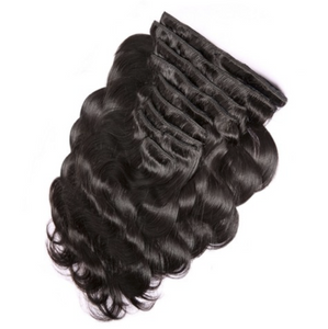 BRICKELL BODY WAVE CLIP INS 120 grams (1 Bundle)