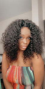 The Raquel tight curl -  Lacefront Wig